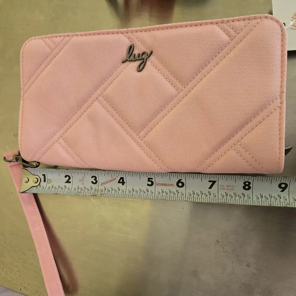 Lug‎ Arabesque Zip Wallet In Pink. New With Tag.